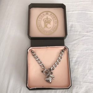 Juicy Coutore Banner Heart Starter Necklace